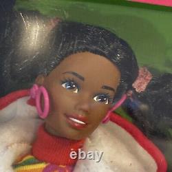Barbie United Colors of Benetton Christie African American Doll #9407 Faded Box