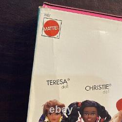 Barbie United Colors of Benetton Christie African American Doll #9407 Faded Box