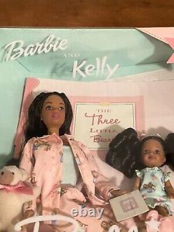 Barbie and Kelly Bedtime Stories African-American Set NRFB AS IS Box Has Damage