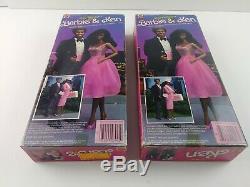 Barbie and Ken African American NRFB Day to Night Dolls 1984