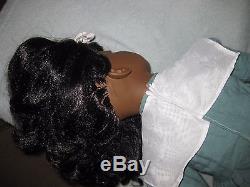 Beautiful'Life Size' Artist Doll -Signed by D'Anton African American Black