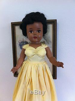 Beautiful RARE Black African American Vintage Composition Raving Beauty Doll