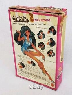 Beauty Secrets Christie Doll 1979 African American AA Superstar Mattel 1295