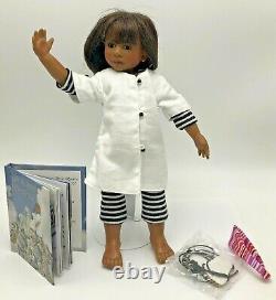 Berdine Creedy 10 AA African American Girl Lalie with Book and COA 2007 LE