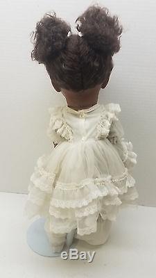 Berjusa Anatomically Correct African American 20 Baby Toddler Doll A-362