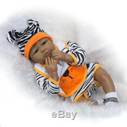 Biracial Reborn Baby Doll Look Real African American Newborn 22 Black Dolls