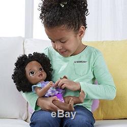 Black African American Talking Doll Baby Alive Twinkles n' Tinkles Hasbro Xmas