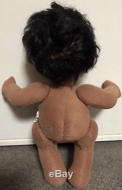 Black Haired, Brown Eyed African American/ AA Boy My Child Doll