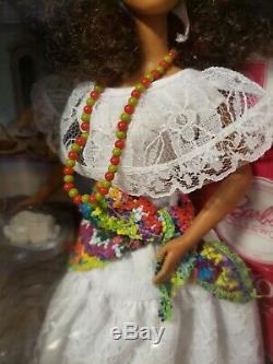 Brazil Barbie Dotw Dolls Of The World Passport Collection Mattel W3445 Nrfb