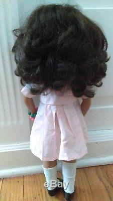 Brunette African American Sasha Doll Original Pink Dress Shoes Brown Eyes Lovely