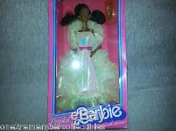 CRYSTAL BARBIE DOLL African American 1983 MATTEL #4859 Ages 3+ Rare VINTAGE New