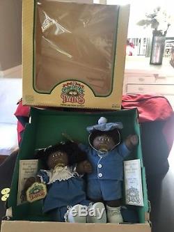 Cabbage Patch African American Pacifier Twins 1985