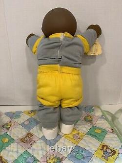 Cabbage Patch Kid AA Bald Boy Pacifier Face OK Complete Outfit
