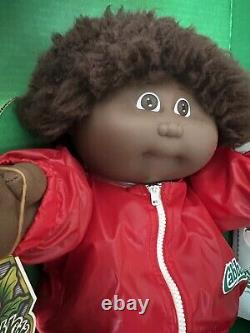 Cabbage Patch Kid-African American-Fuzzy Hair-Double Hong Kong-New in Box 1983