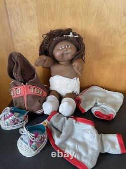 Cabbage Patch Kids African American 80's Girl Doll ANASTASIA