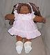 Cabbage Patch Kids African American Doll Soft Sculpture Black Fudge 1986 86