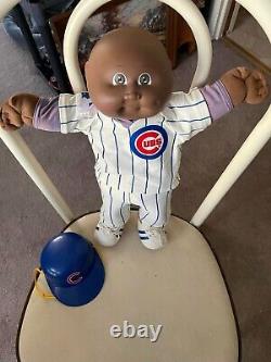 Cabbage Patch Kids CHICAGO CUBS African American'85 boy doll EUGENE PERRY 09/01