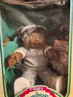 Cabbage Patch Kids Doll Rare Vintage 1984 African American Coleco Idalia Helga