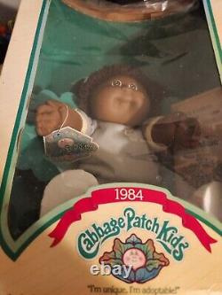 Cabbage Patch Kids Doll Rare Vintage 1984 African American Coleco Idalia Helga