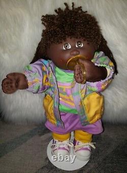 Cabbage Patch Kids Hasbro Hm#4 -AA African HTF Desinger Line/Transitional