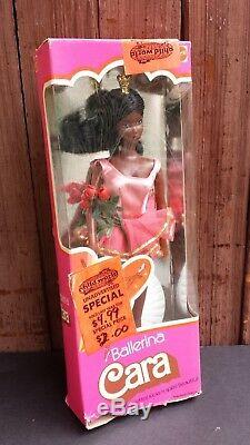 Cara Ballerina Barbie Doll 1975 AA African American T 1976