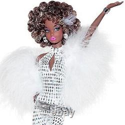 Celebrate Disco Barbie Doll African American Pink Label 2008 Mattel #N2442 NEW