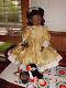 Christine Orange 30 tall Maddison African American porcelain doll withcoa