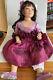 Christine Orange doll black 32 limited to 51/1000 purple dress