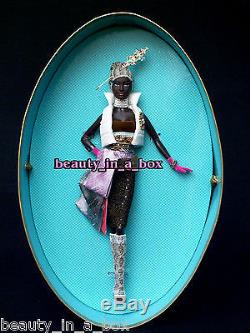 Coco Barbie Doll Chapeaux Collection Byron Lars Designer AA African American