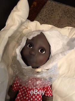 Connie Lowe Marbled Halls Lizzie And Oink 90/100 BJD African American New Mint