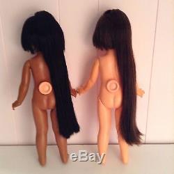 Crissy Family 2 Doll Lot- Mia & Black (African American) Velvet