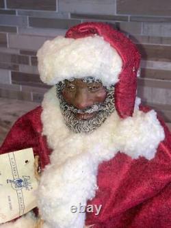 Daddys Long Legs Santa 1991 African American Rare Limited Edition
