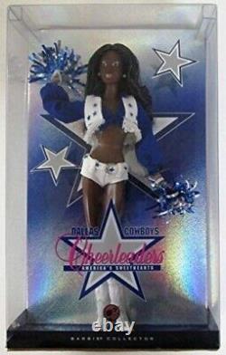 Dallas Cowboys Cheerleader African American Collectable Barbie Fashion Doll