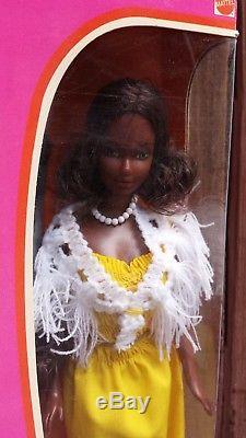 Deluxe Quick Curl Cara Barbie Doll 1975 AA African American 1976