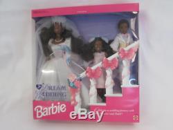 Dream Wedding Gift Set Barbie Stacie & Todd Dolls Ltd Ed. African AA New