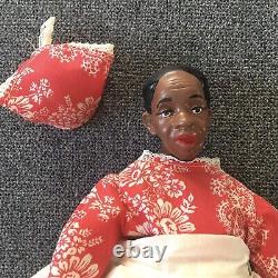 FREE SHIPPING! Vintage 1967 Maggie Head Kane, African American biscuit doll