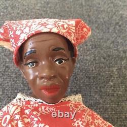 FREE SHIPPING! Vintage 1967 Maggie Head Kane, African American biscuit doll