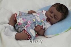 FULL BODY SILICONE BABY Girl Micro preemie DRINK AND WET