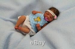 FULL BODY SILICONE BABY girl miniature