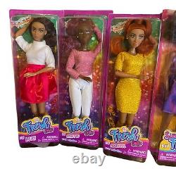 Fashion Fresh Dolls African American Doll World of EPI Lot Of 6 Kya, Mia, Lexi