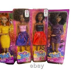 Fashion Fresh Dolls African American Doll World of EPI Lot Of 6 Kya, Mia, Lexi