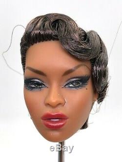 Fashion Royalty Integrity Doll Head Adele Makeda Exquise Head FR Black Skin