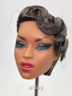 Fashion Royalty Integrity Doll Head Adele Makeda Exquise Head FR Black Skin