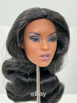 Fashion Royalty Integrity Toys Adele Makeda Glamazon Doll Head FR Black