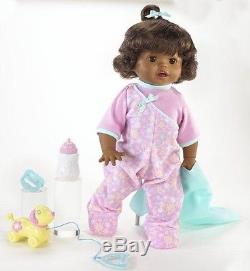Fisher-Price Little Mommy Walk & Giggle Doll African American. Huge Saving