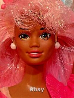 Fountain Mermaid Barbie Mattel 10522 RARE AA w Long Pink Hair (box wear) NRFB