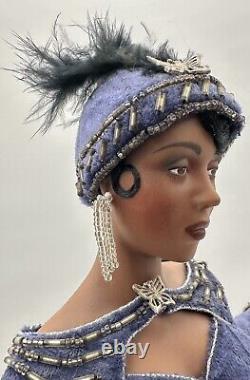 Franklin Heirloom Duke Ellington Mood Indigo African American Porcelain Doll