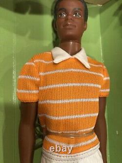 Free Moving Curtis Black AA Ken Doll. 1974 Mattel #7282. NIB (box worn) Vintage
