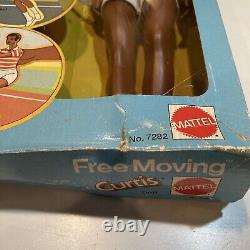 Free Moving Curtis Black AA Ken Doll 1974 Mattel 7282 (box Wear) NRFB NIB