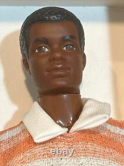 Free Moving Curtis Black African American Ken Doll. 1974 Mattel. Vintage